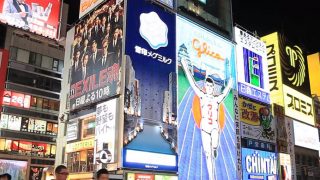 海外「昼と夜で印象が違う!」道頓堀・大阪のネオンが素敵