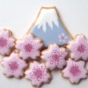 海外「春らしいパステルカラー」富士山＆さくらのクッキーの作り方！