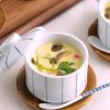 海外「簡単でおいしい！圧力鍋で作る日本料理のレシピ」茶碗蒸しの作り方