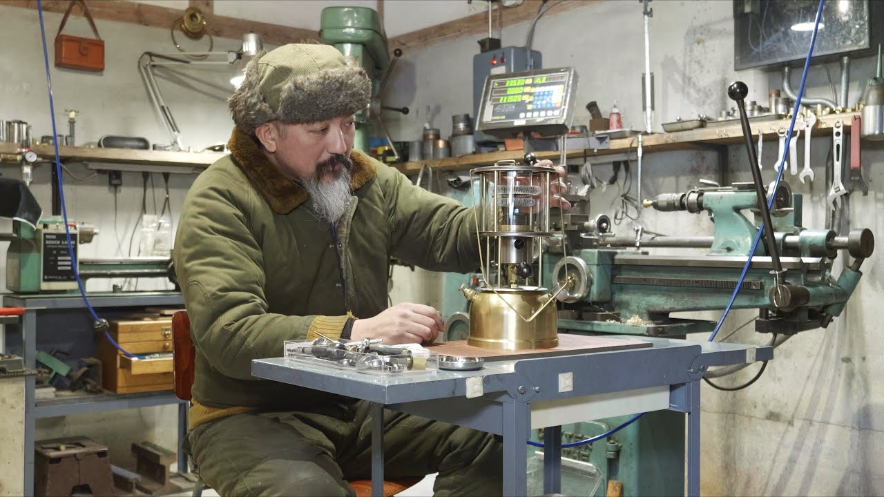 職人の手で作られるケロシンバーナー、製造工程に海外反応