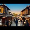 Kyoto Sunset Walk – Exploring the City’s Most Beautiful District | Japan | Walking Tour | 4K HDR