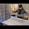 グレーチングができるまで｜街中でよく見かける「あの網目」を作る日本の工場