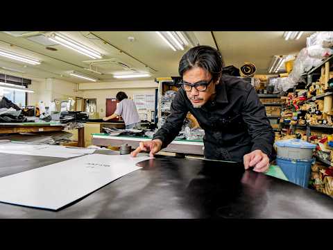 ライダースジャケットを作る。日本の革職人が作る最高峰のレザージャケット作りに密着。