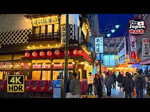 Shinsekai to Tennoji: Exploring Osaka’s Retro Streets and Local Vibes | Walking Tour | 4K HDR